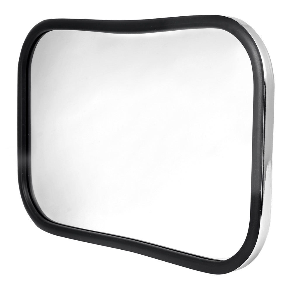 Stainless Steel 8-1/2" x 5-1/2" Convex Spot Mirror