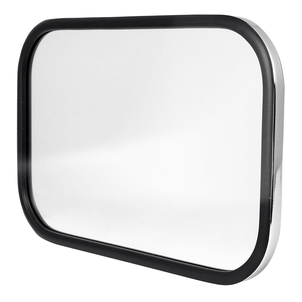 Stainless Steel 8-1/2" x 5-1/2" Flat Spot Mirror