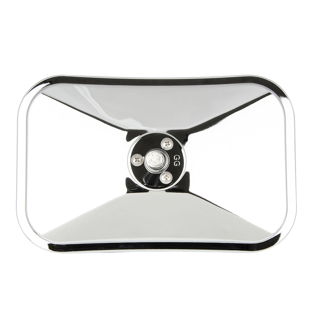 Stainless Steel 8-1/2" x 5-1/2" Flat Spot Mirror