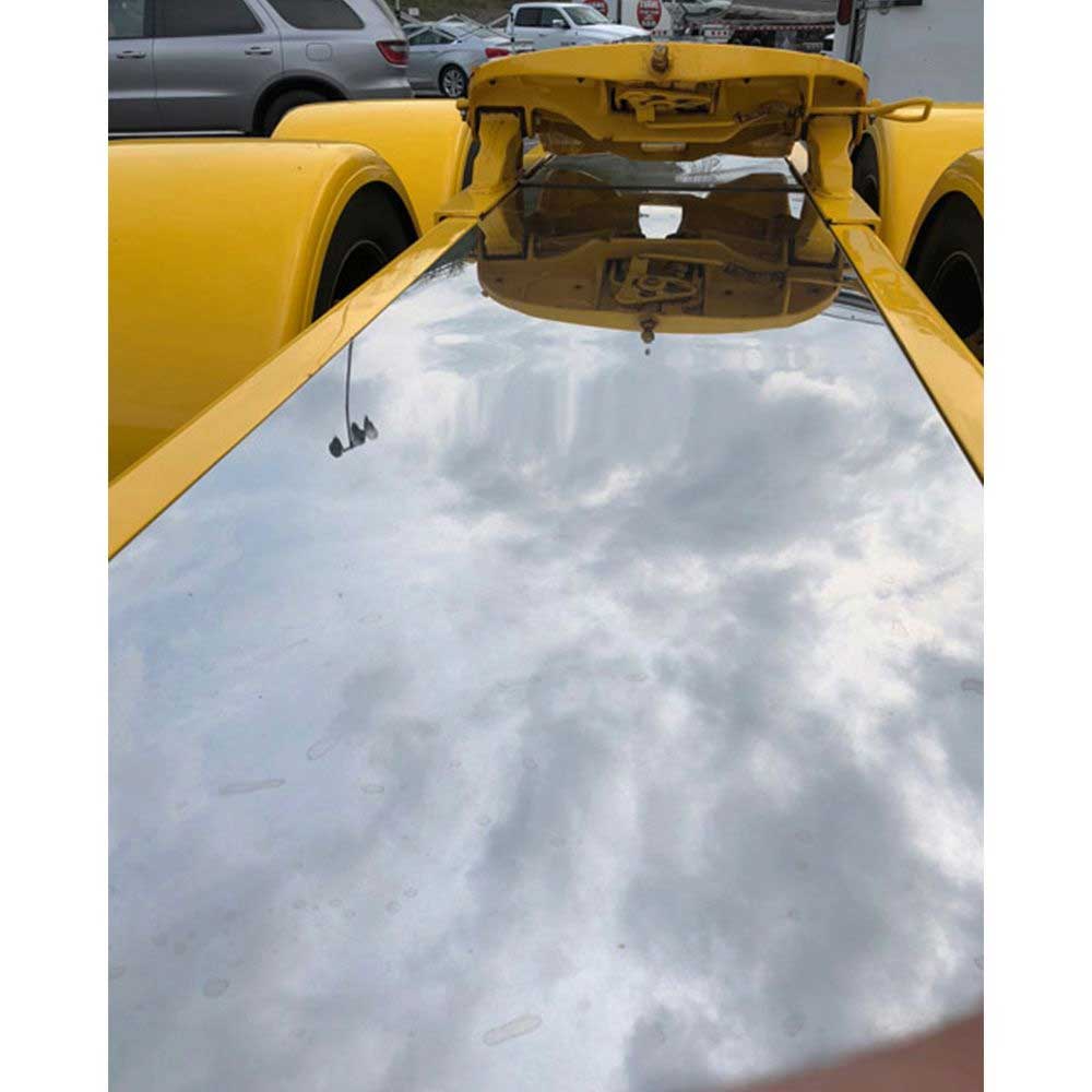 5' In Frame Flush Mount Stainless Steel Deck Plate