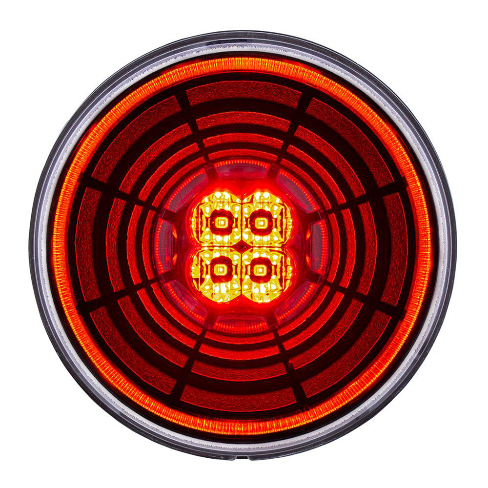 4" 13 LED Round Abyss Light