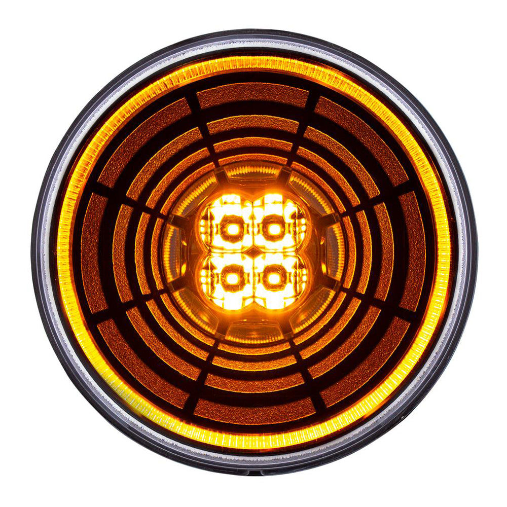 4" 13 LED Round Abyss Light