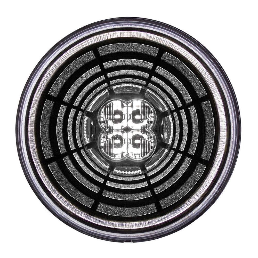 4" 13 LED Round Abyss Light