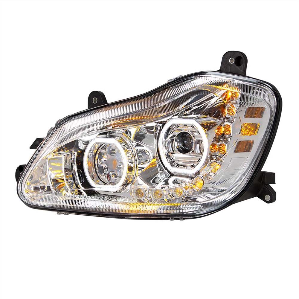 Kenworth T680 Chrome 10 LED Headlight