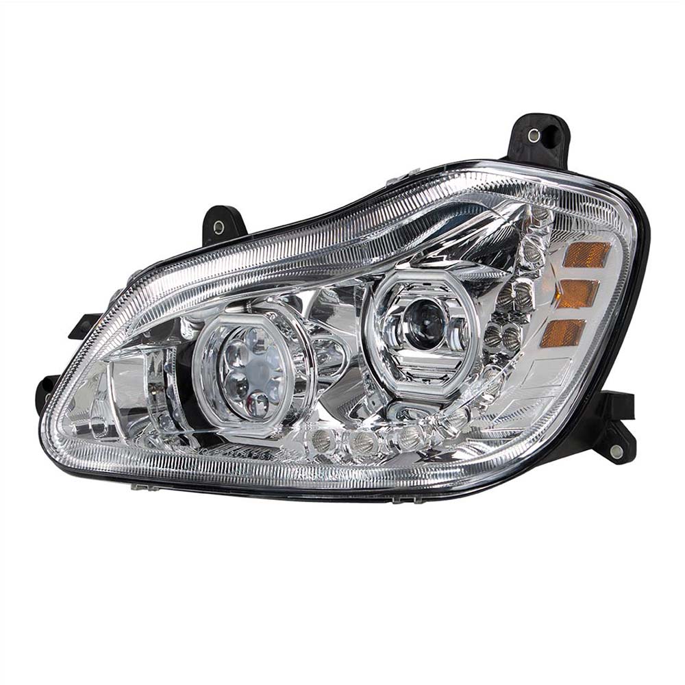 Kenworth T680 Chrome 10 LED Headlight