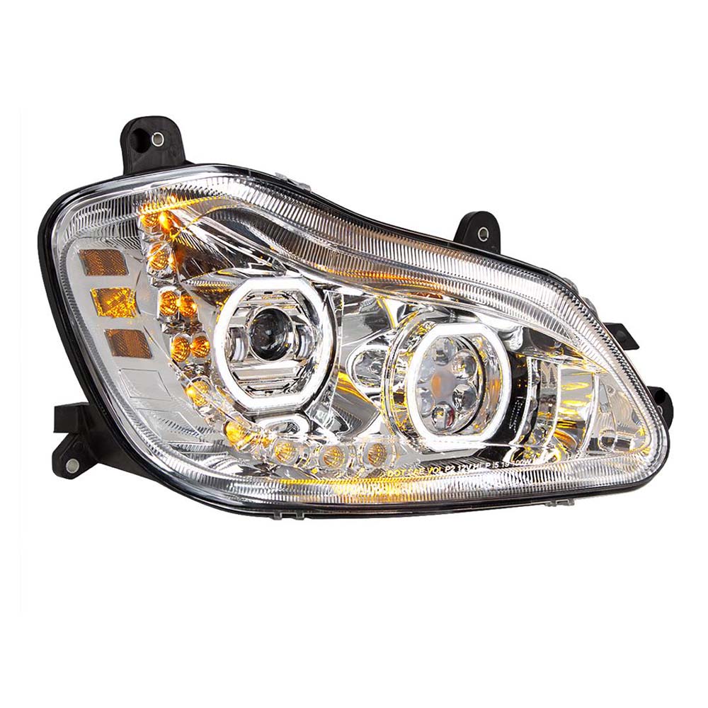Kenworth T680 Chrome 10 LED Headlight