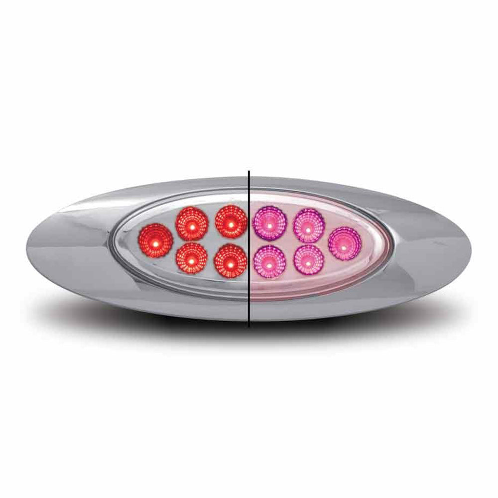 Red/Pink Gen 4 Dual Revolution LED Marker Light
