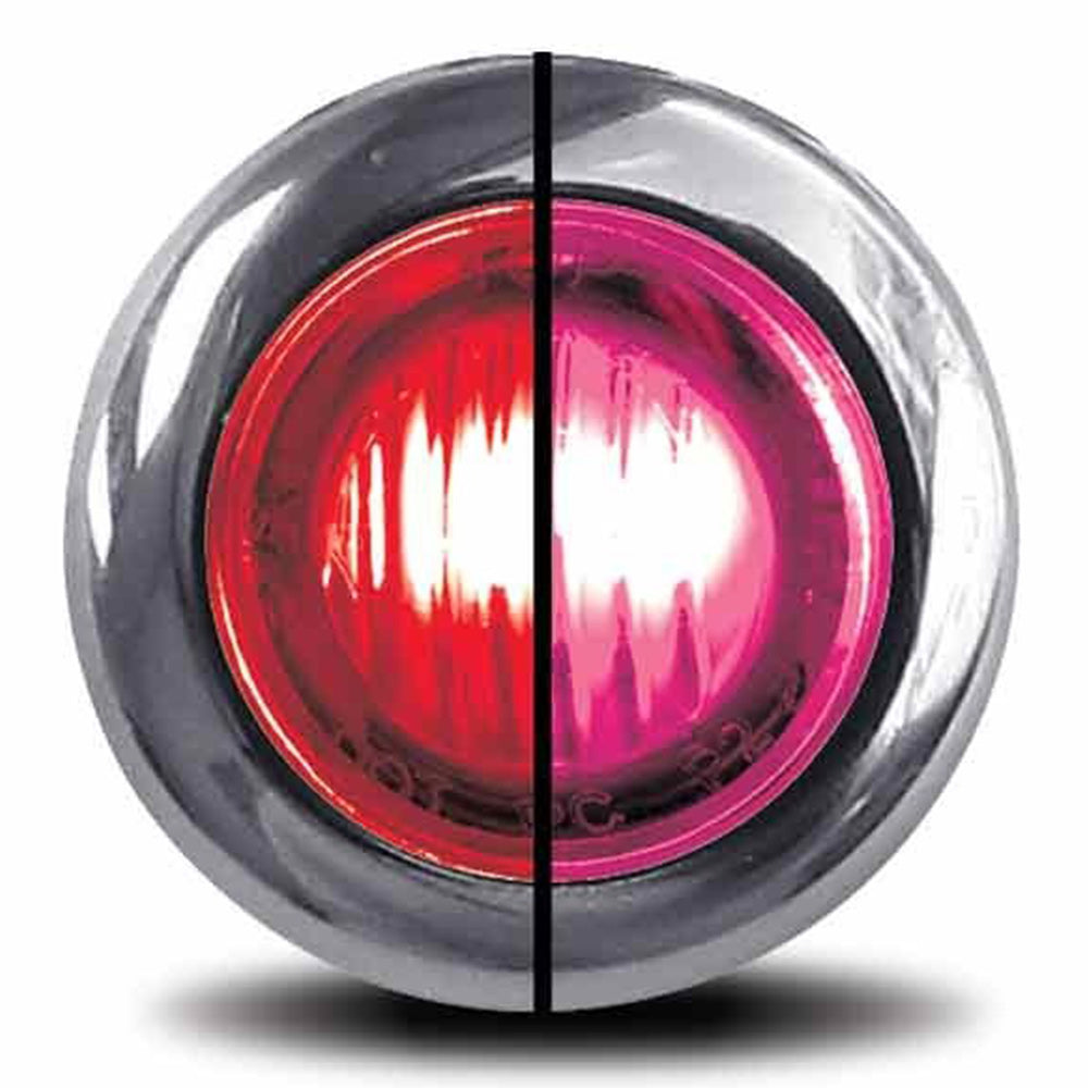3/4" Dual Revolution Mini Button LED Light