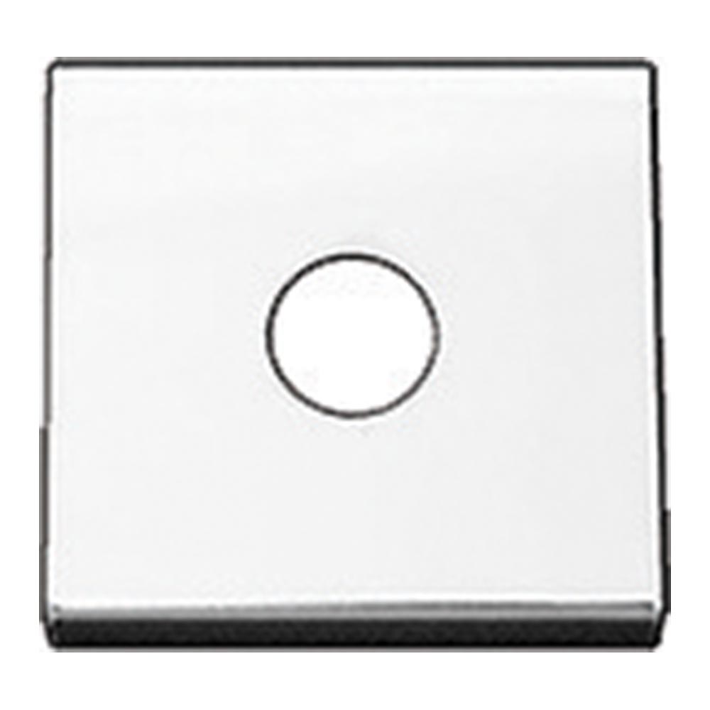 Stainless Steel 1 Hole Switch Panel with Mounting Lip