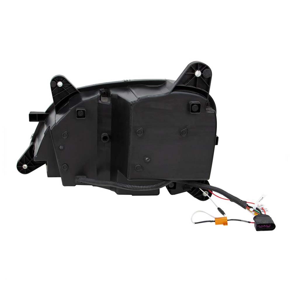 Peterbilt 587, 579 Black 10 LED Headlight