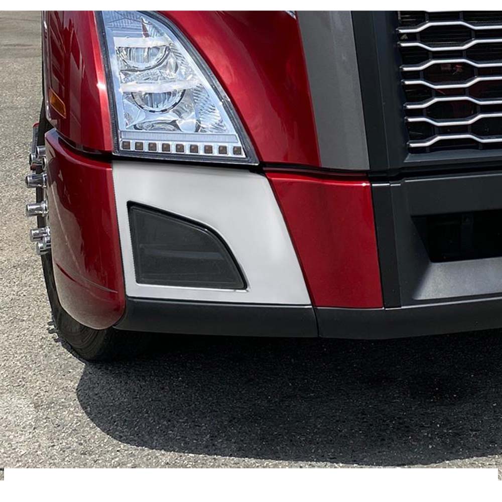 2018-2022 Volvo VNL Bumper Corner Trim with Fog Light Opening