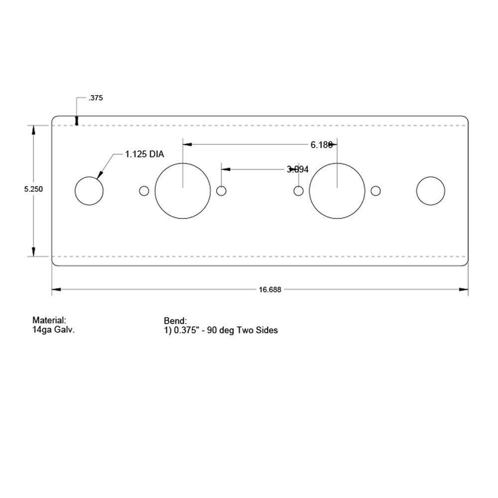 Stainless Steel Air Line Box Double Connection