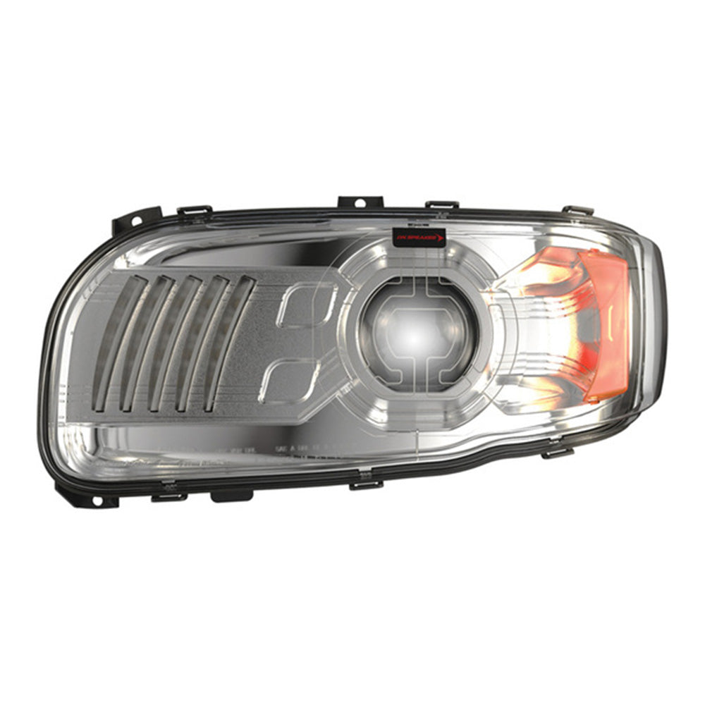 Peterbilt 388, 389, 567 LED Retrofit Headlight with Heated Lens