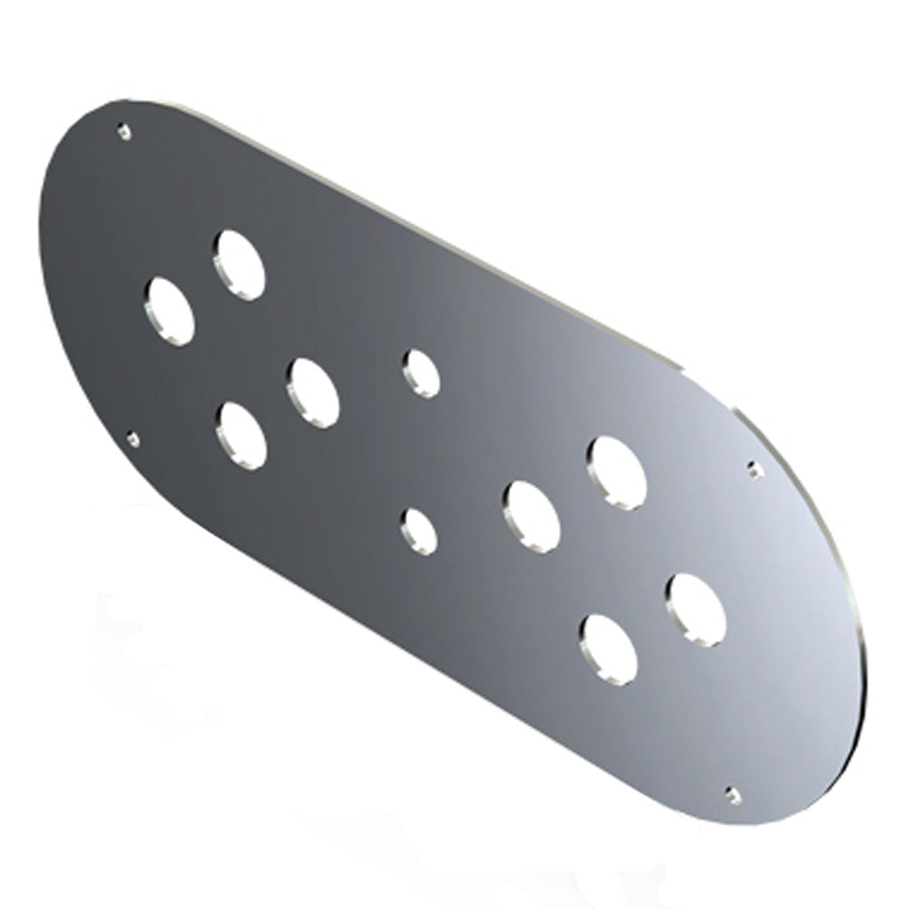 Peterbilt, Kenworth Above Door SS Dome Light Panel for 8 Mini Watermelon Lights