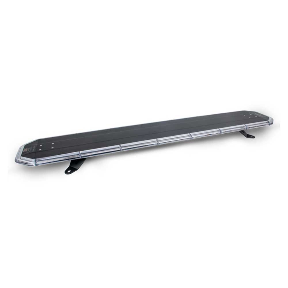48" Stellar Vision Low Profile Amber LED Warning Light Bar With 19 Flash Patterns