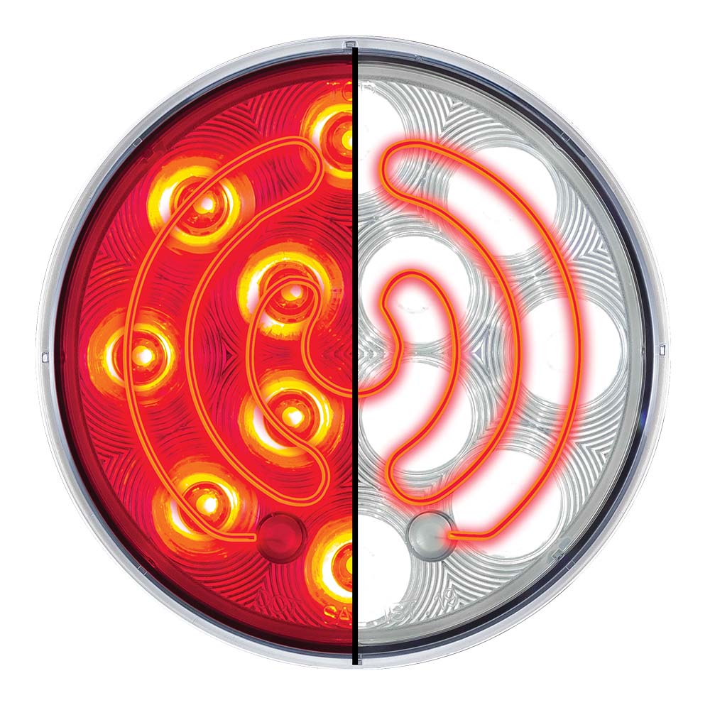 4" Heated Stop/Tail/Turn/Back Up Light