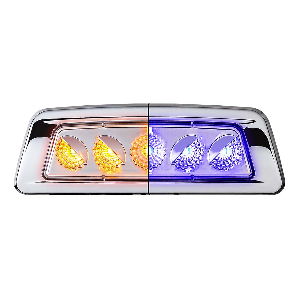 Kenworth T680, T700, T880 & W990 and Peterbilt 567 Dual Revolution Amber Turn & Marker Fender LED Light