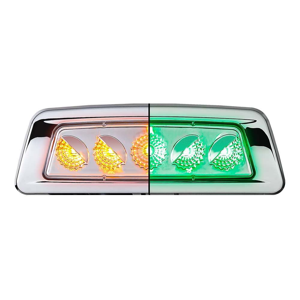 Kenworth T680, T700, T880 & W990 and Peterbilt 567 Dual Revolution Amber Turn & Marker Fender LED Light