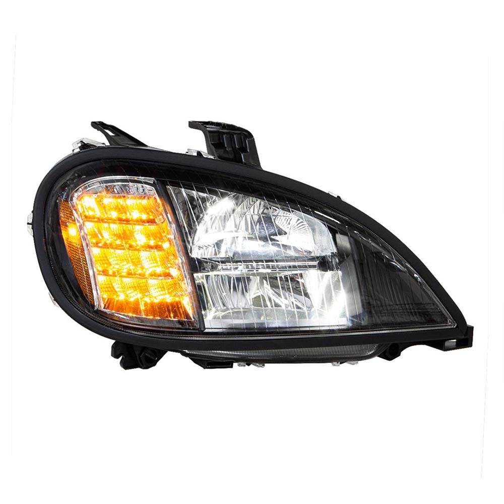 Freightliner Columbia 2001 - 2020 Black LED Headlight