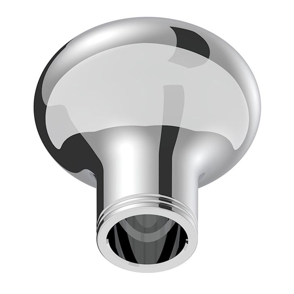 Mexico Flag Sticker on Chrome Gearshift Knob - 1/2"-13 Thread-On