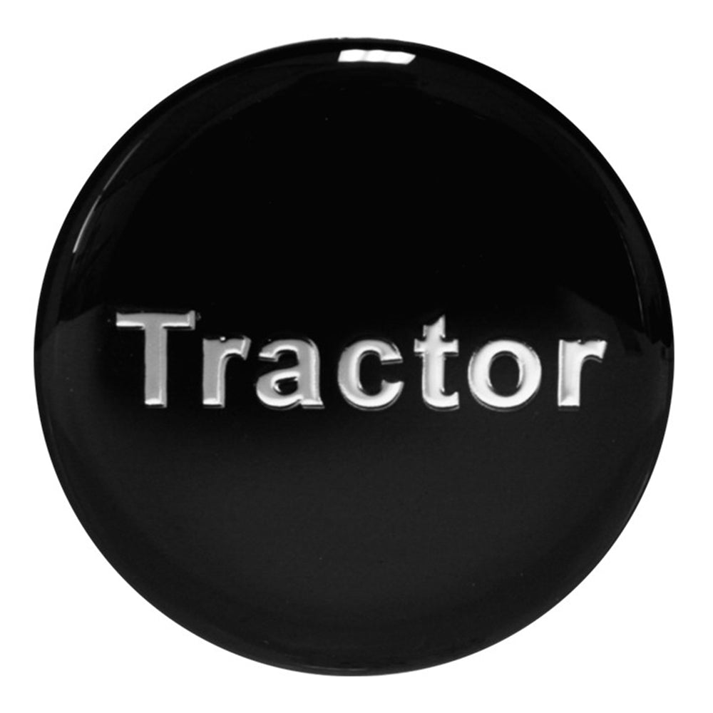 1-3/4" Glossy Tractor Air Valve Knob Sticker