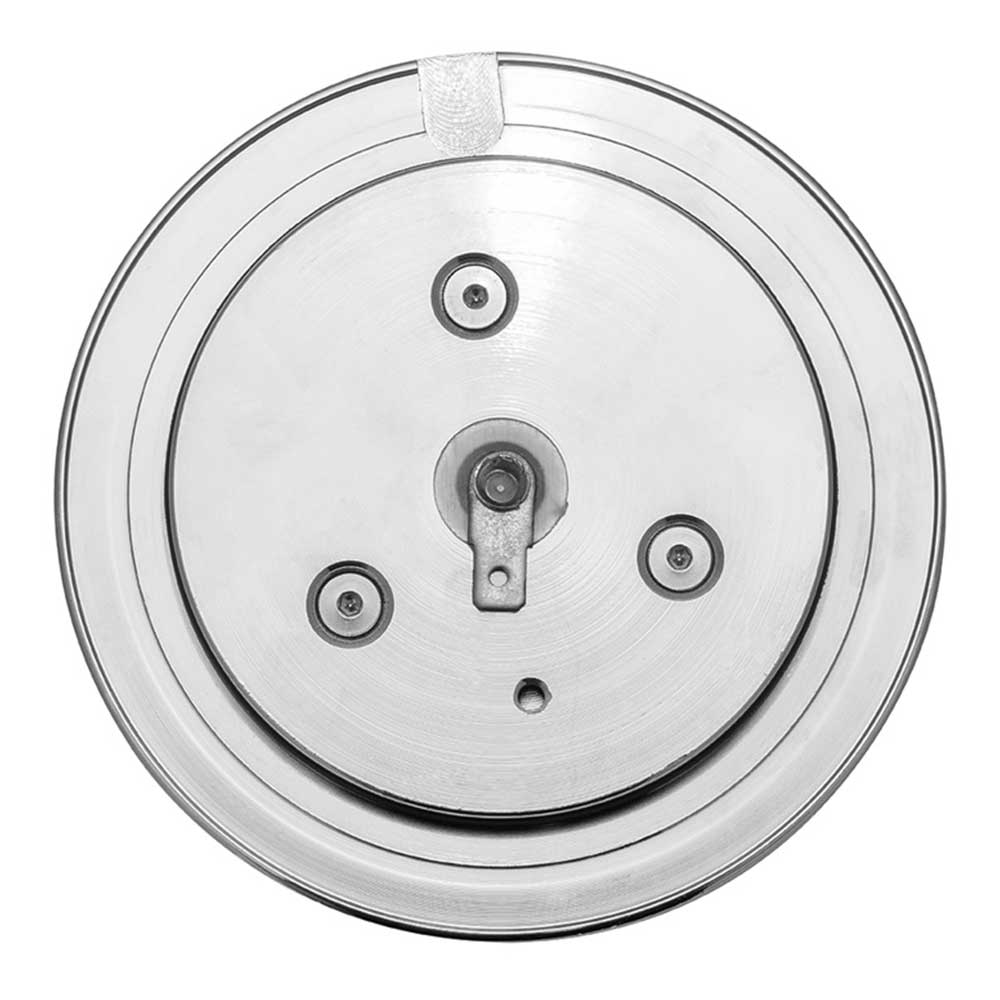 Chrome Aluminum Horn Button for 9-Screw Mount Steering Wheels