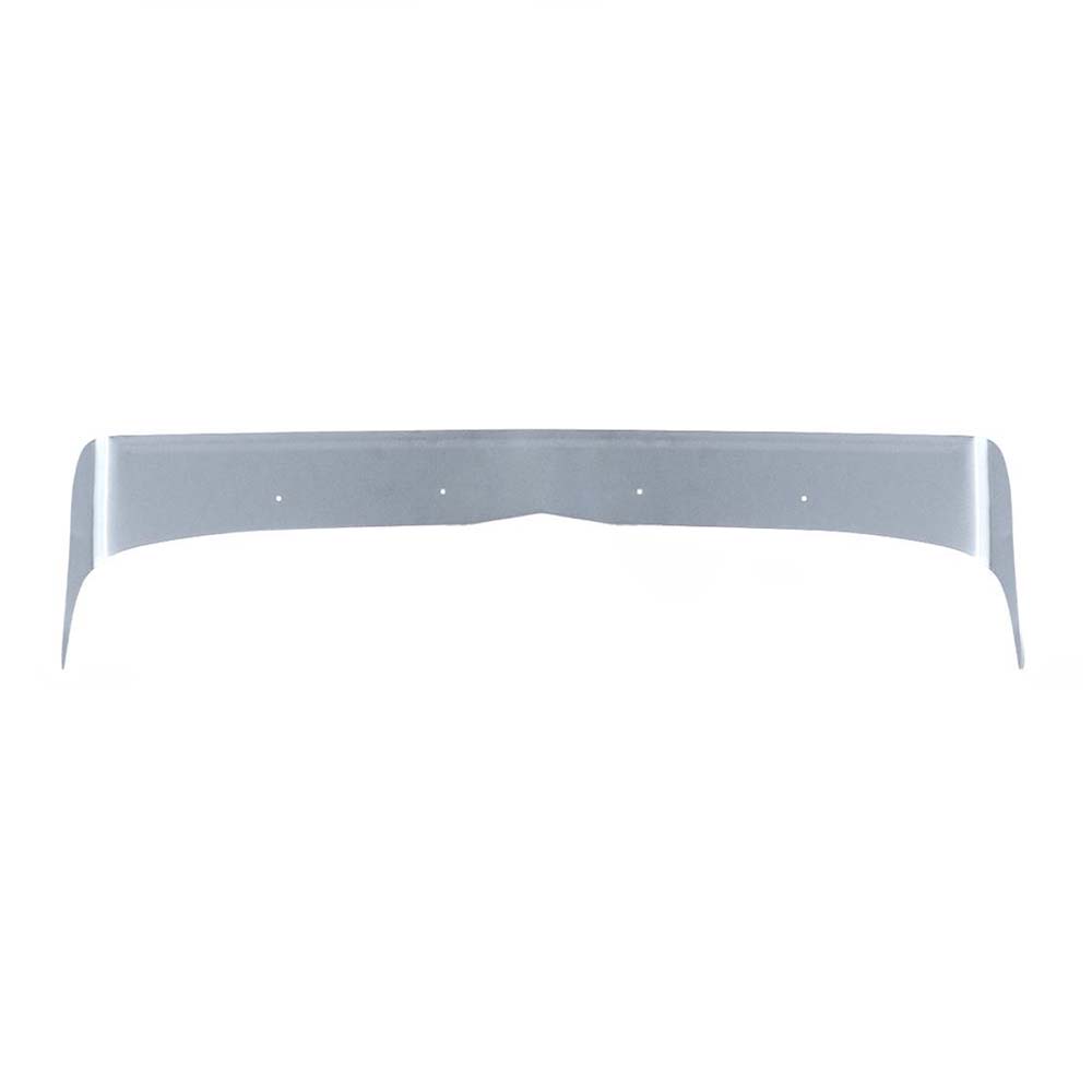 Peterbilt 378, 379 Short Hood and Peterbilt 357 Stainless Steel Bug Deflector