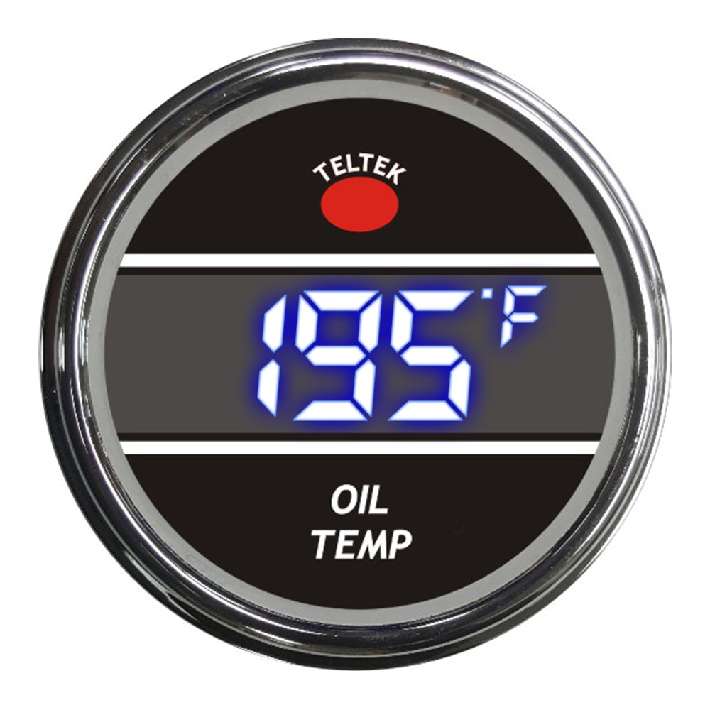 Oil Temperature Teltek Smart Gauge for Peterbilt, Kenworth 2006 and newer