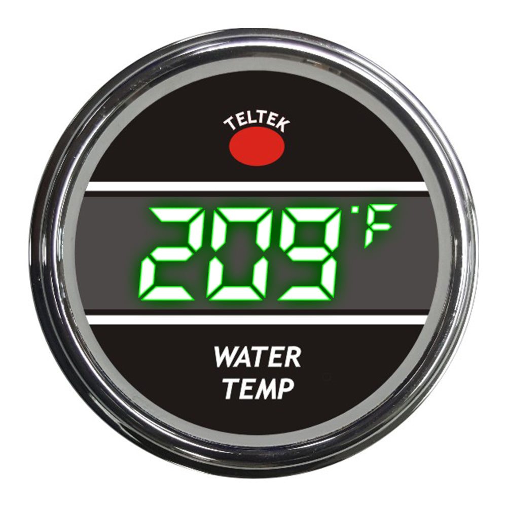 Water Temperature Teltek Smart Gauge for Peterbilt, Kenworth 2006 and newer