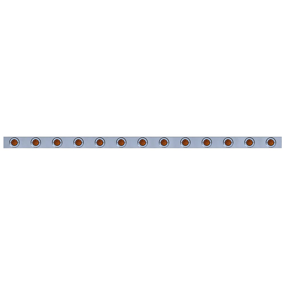 86" Channel with 13 2" Round Lights