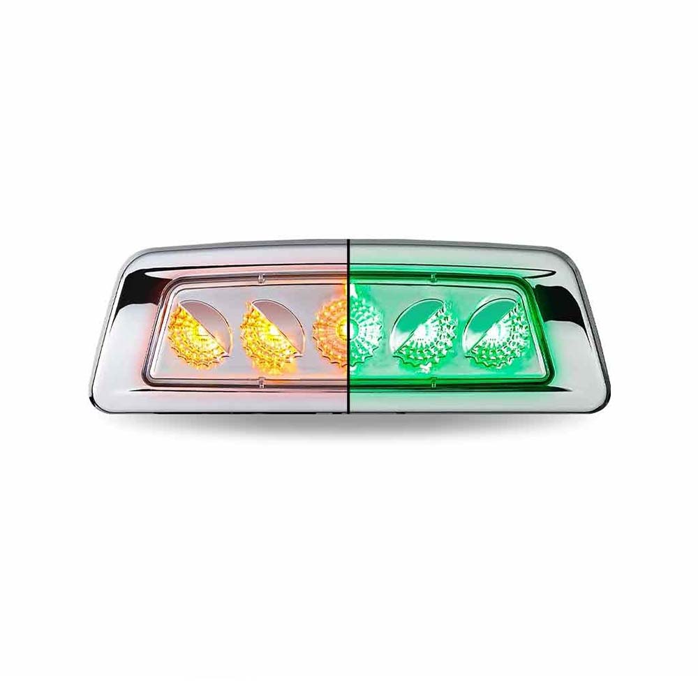 Kenworth T680, T700, T880 & W990 and Peterbilt 567 Dual Revolution Amber Turn & Marker Fender LED Light