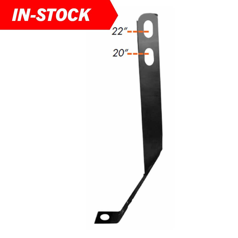 Peterbilt 379 Bumper Support for 20" - 22" Bumpers