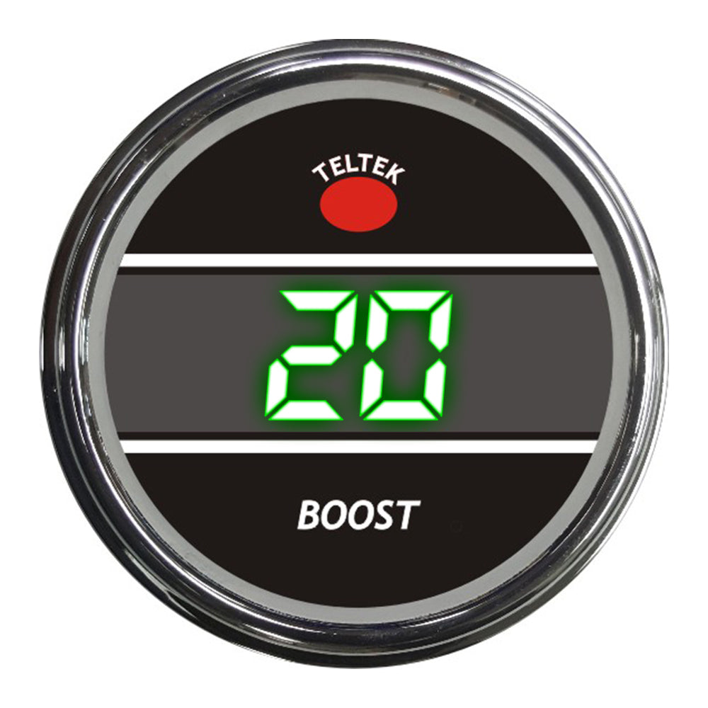 Turbo Boost Teltek Smart Gauge for Peterbilt, Kenworth 2006 and newer