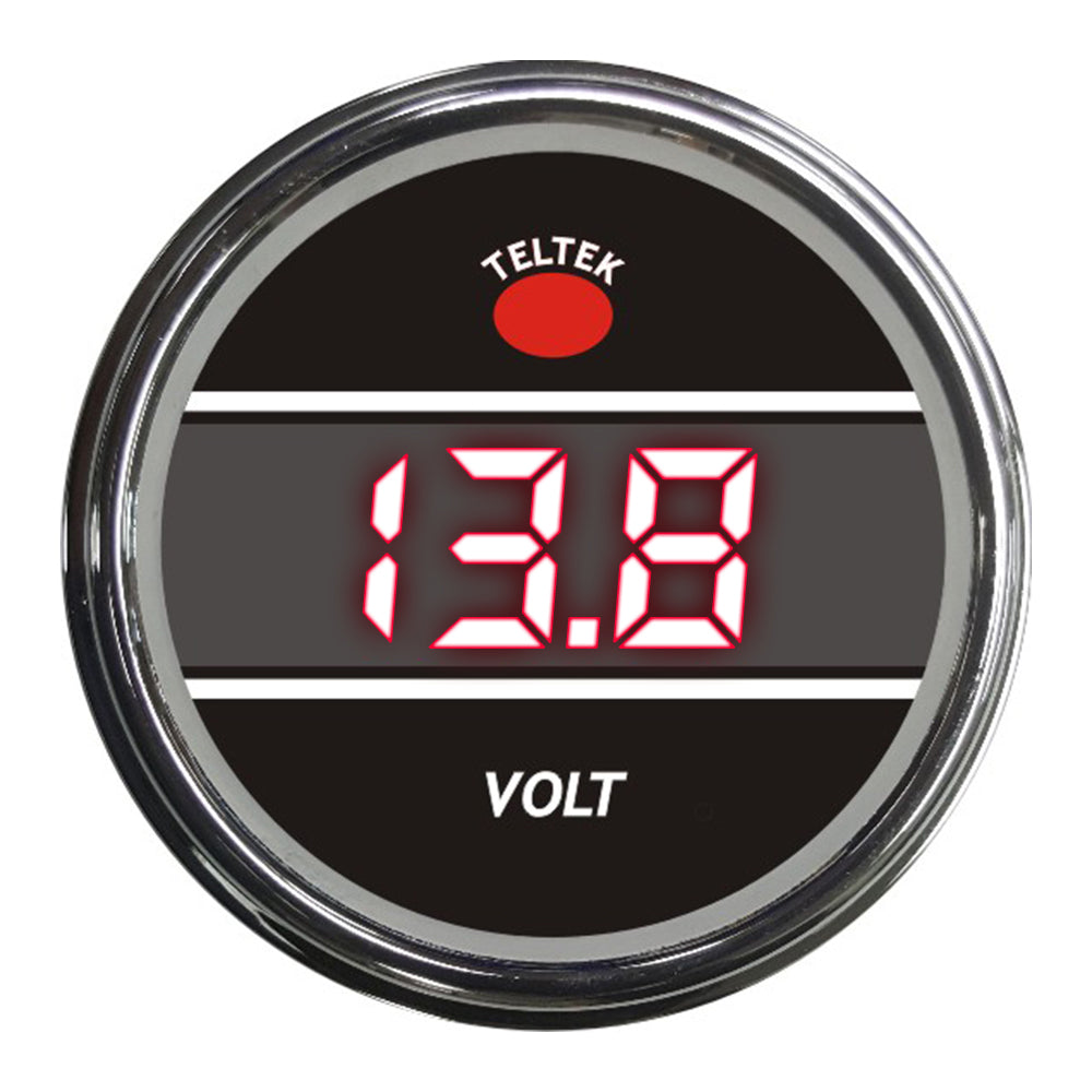 Voltmeter Teltek Smart Gauge for Peterbilt, Kenworth 2006 and newer