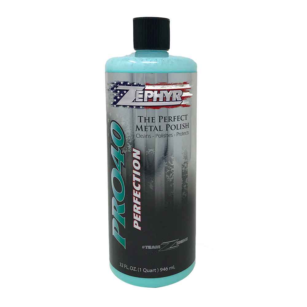 Zephyr PRO 40 Perfection Metal Polish 32 oz.