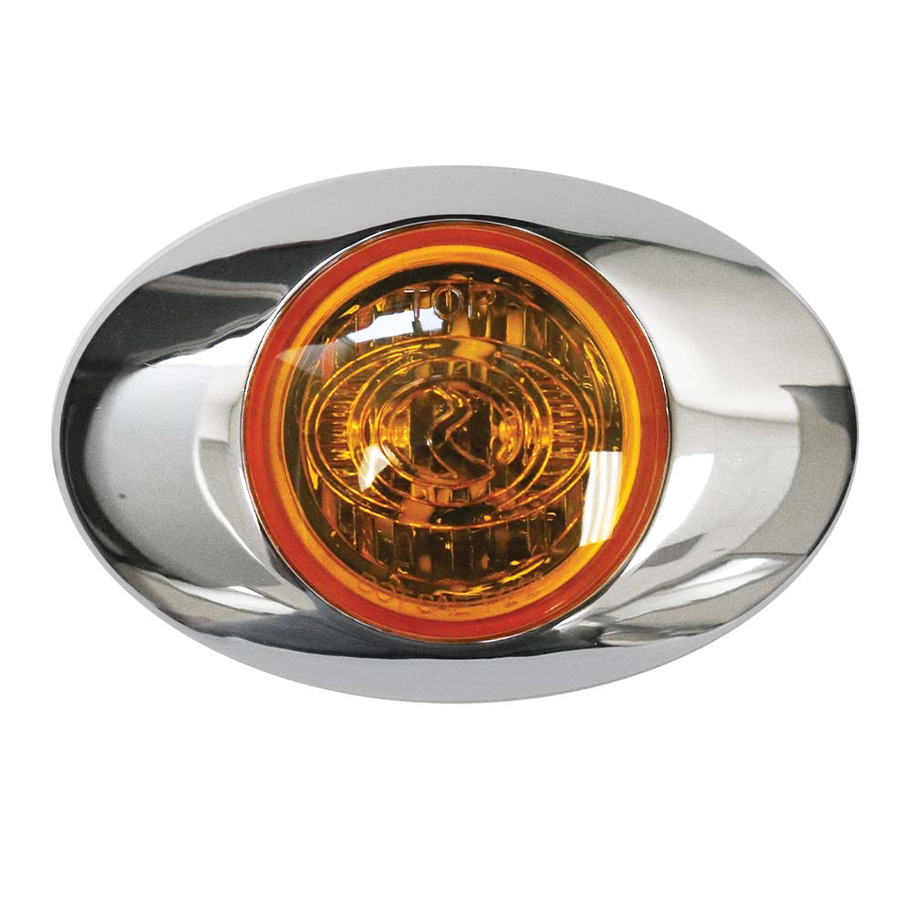 Front Peterbilt Air Cleaner Light Bars with Hero H3 LED Lights