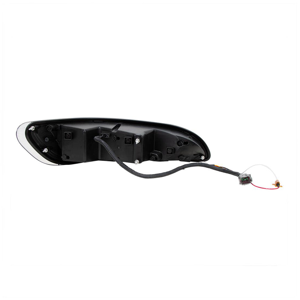 Peterbilt Chrome Quad-LED Headlight w/ LED Position & Seq Signal
