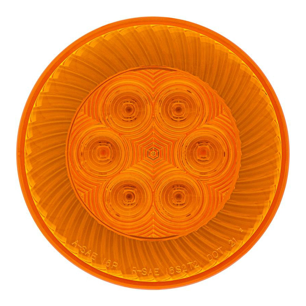 4" 16 LED Amber Turbine Turn Signal Light