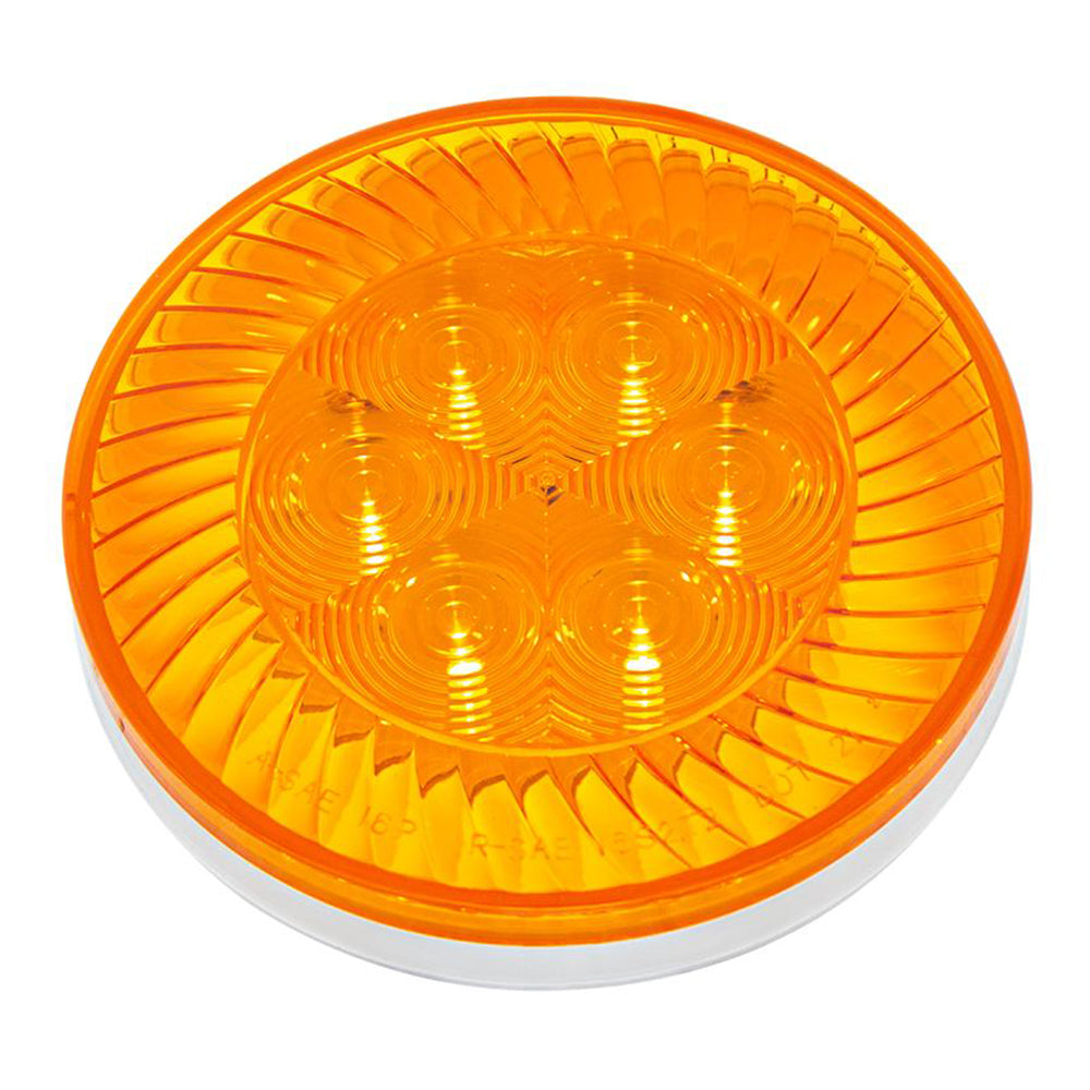 4" 16 LED Amber Turbine Turn Signal Light