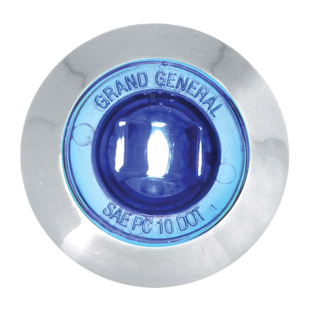 Dual function Blue Mini Push/Screw-In Light