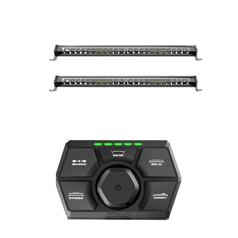 XKGlow 4-Piece SAR 360 Degree Search and Rescue Light Bar System