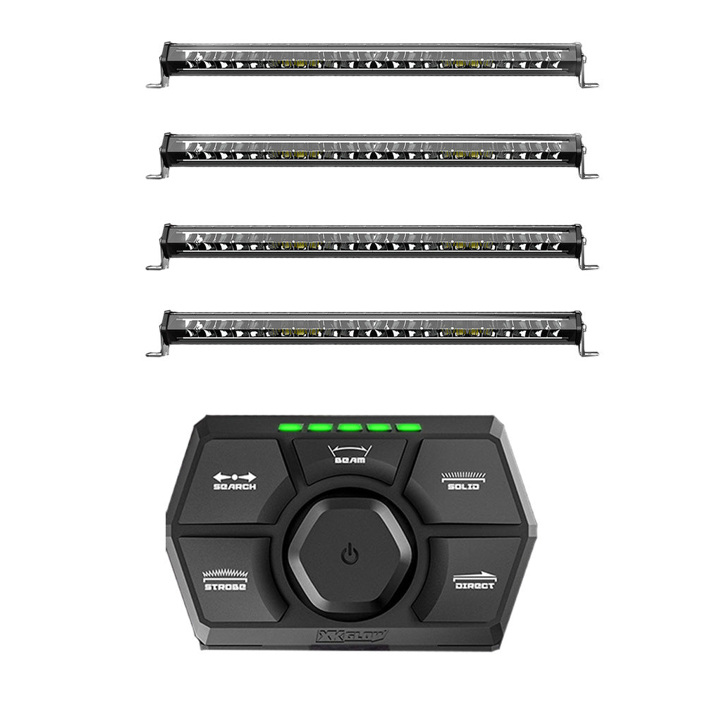 XKGlow 36" 4 -Piece SAR 360 Degree Search and Rescue Light Bar System