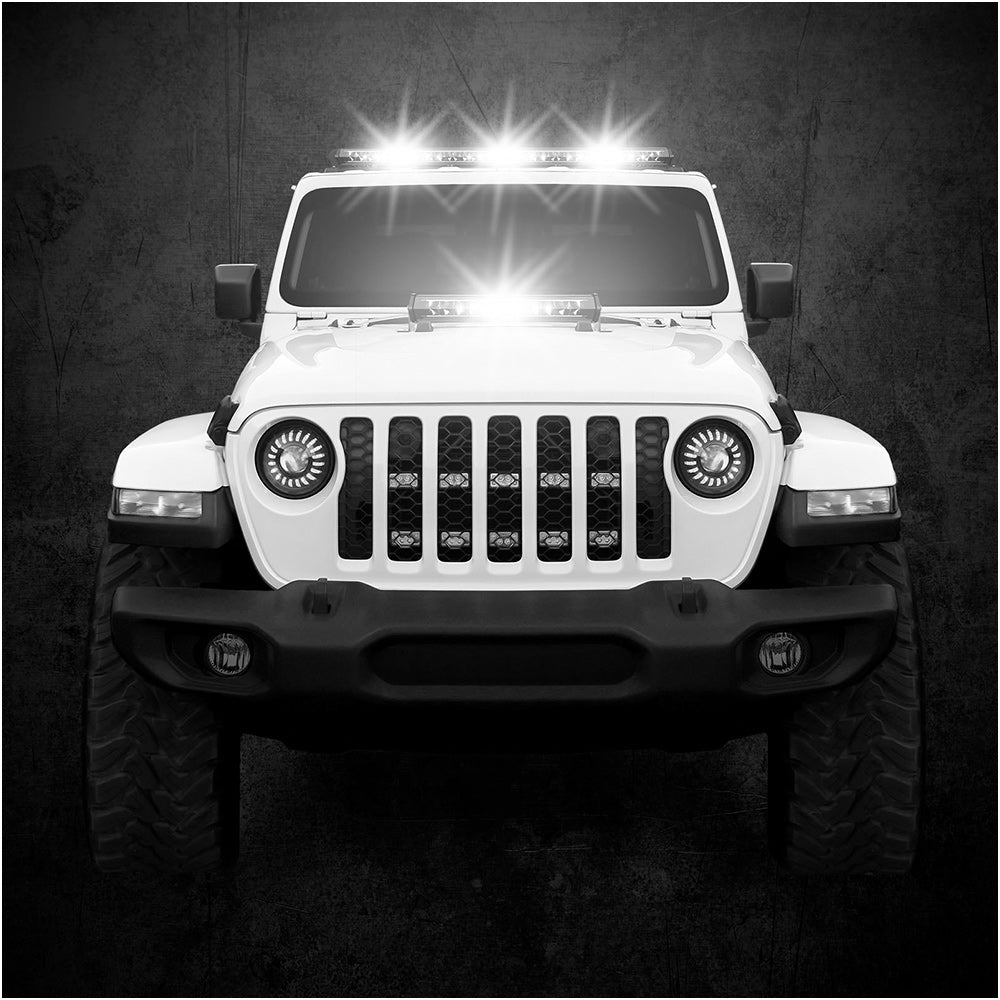 XKGlow 4-Piece SAR 360 Degree Search and Rescue Light Bar System
