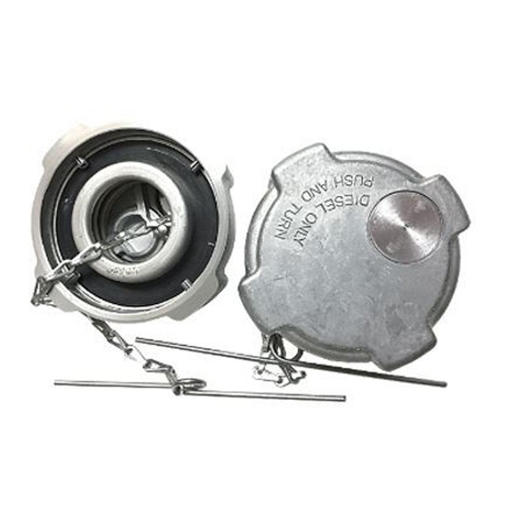 4" Freightliner Quarter Turn Non-Locking Fuel Cap