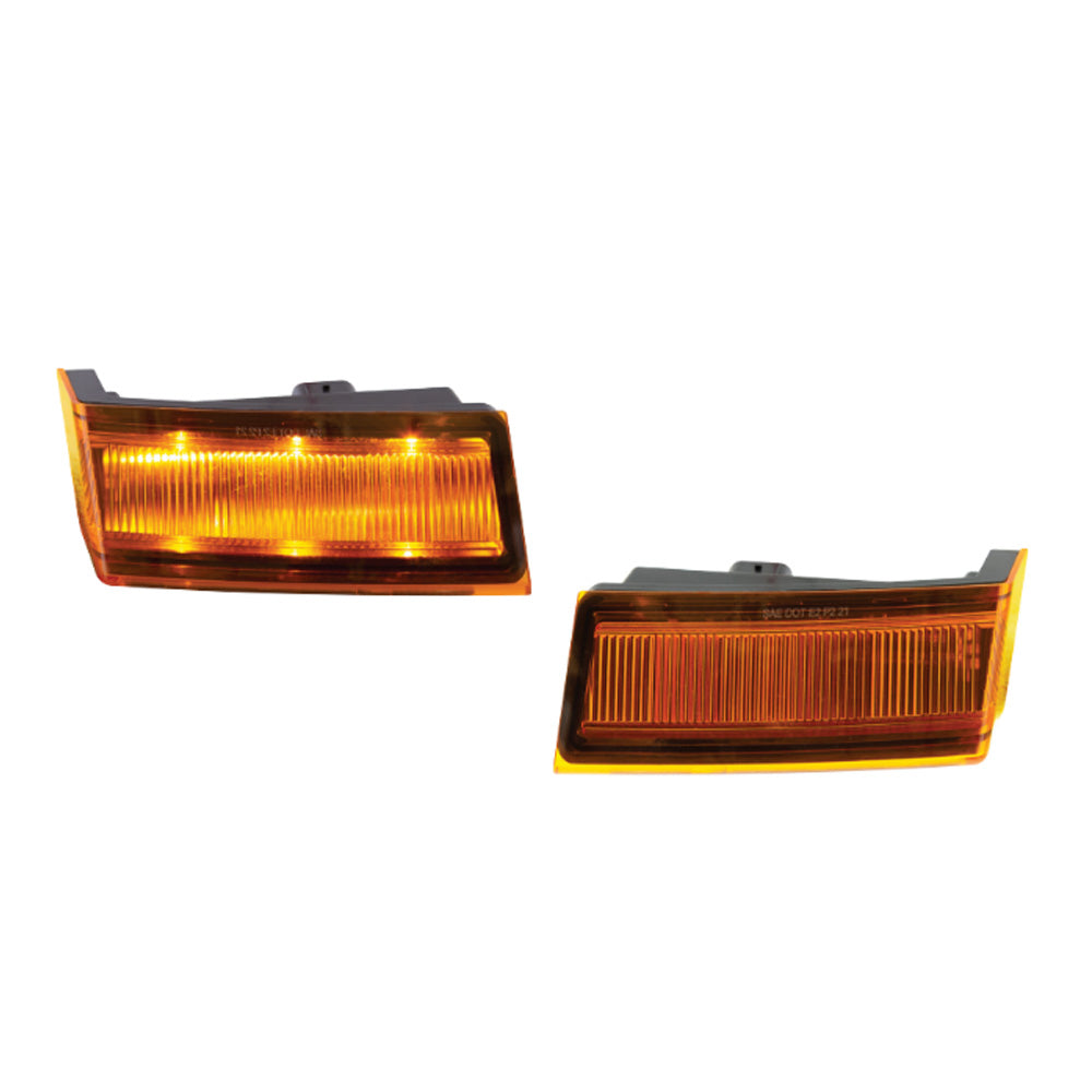 Freightliner Cascadia 2018-2022 Amber Turn Signal LED Light