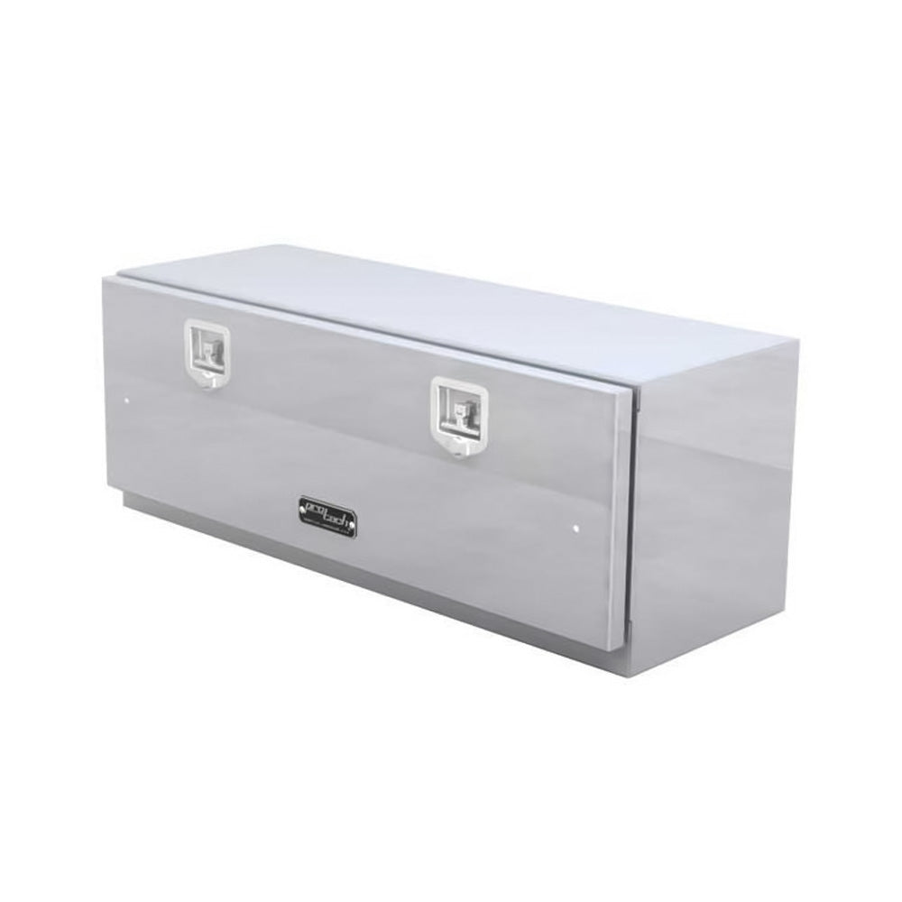 60"L x 24"H x 24"D Aluminum Box with Single Door and Lanyard Hinges