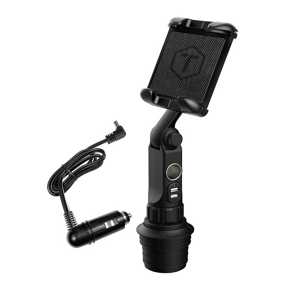 Cupholder Phone Mount with Power Tower