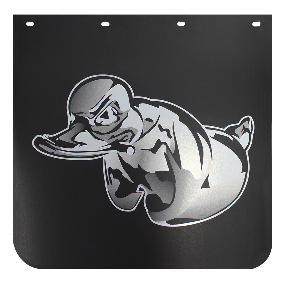 24"W x 24"L Black Poly Duck Mud Flap (EA)
