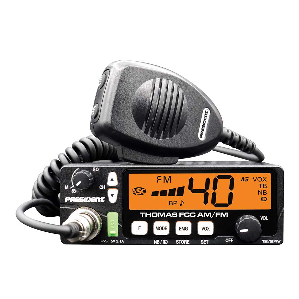 Thomas FCC AM/FM CB Radio