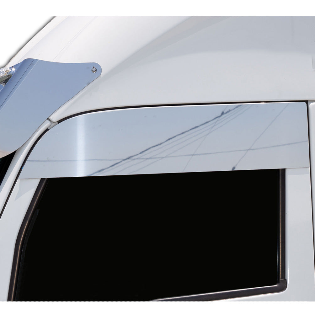 8" Stainless Munster Chop Top Door Trim 2013-2024 Kenworth T680, T880